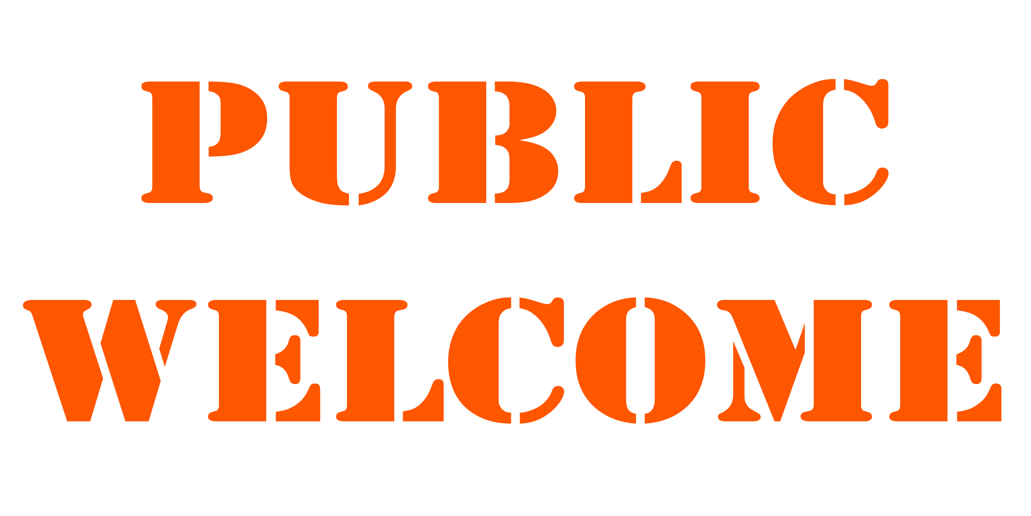 Public Welcome Notice