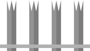 Diagram of 3-Spike Pales