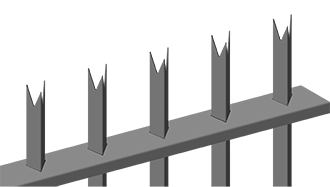 Diagram Slotted Channel crossmember